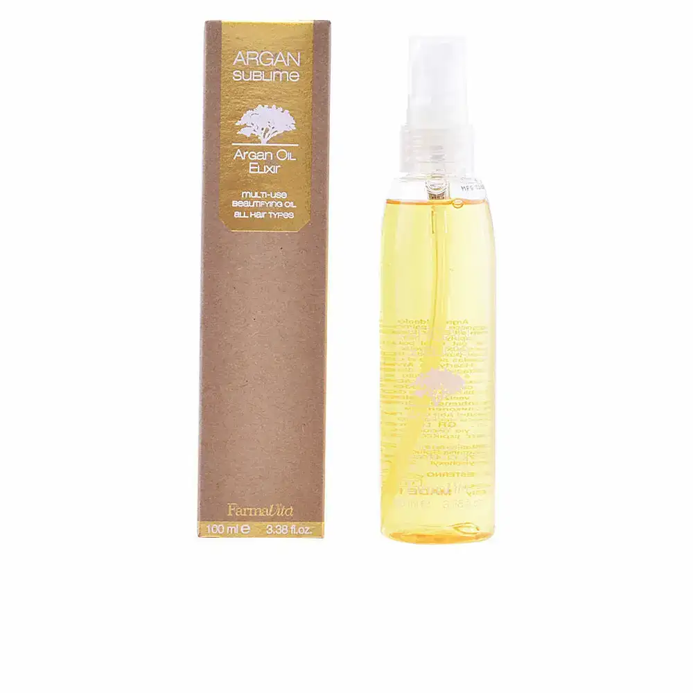 Hair elixir argan sublime farmavita sublime 100 ml 100 ml_7107. DIAYTAR COTE D'IVOIRE - Votre Escapade Shopping Virtuelle. Explorez notre boutique en ligne et dénichez des trésors qui évoquent la culture et le savoir-faire sénégalais, un clic à la fois.