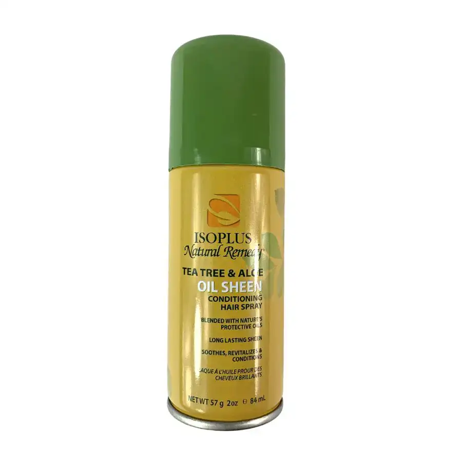 Isoplus natural remedy tea tree aloe oil sheen conditioning hair spray 2 oz_3737. DIAYTAR COTE D'IVOIRE - Votre Plateforme Shopping de Confiance. Naviguez à travers nos rayons et choisissez des produits fiables qui répondent à vos besoins quotidiens.