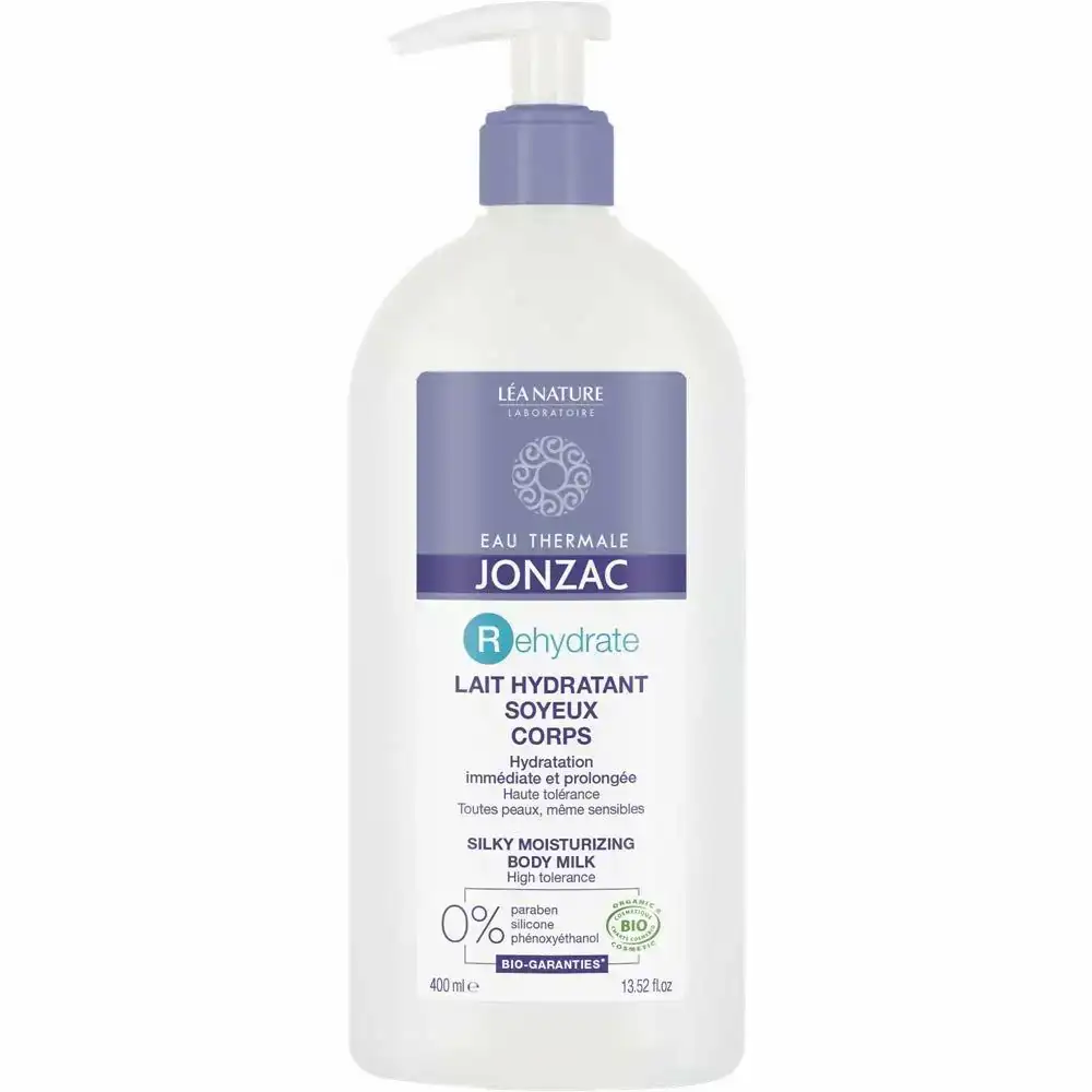 Lait corps rehydrate eau thermale jonzac 400 ml_6032. DIAYTAR COTE D'IVOIRE - Où Choisir est un Plaisir Responsable. Parcourez notre catalogue et choisissez des produits qui incarnent notre engagement envers des pratiques durables et éthiques.