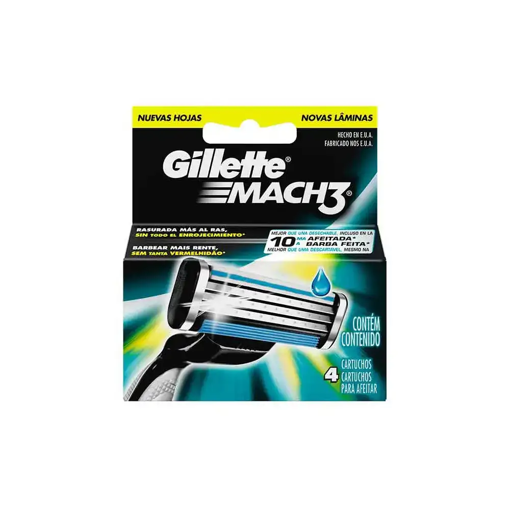 Lame de rasoir de rechange gillette mach3 4 uds_1734. Découvrez DIAYTAR COTE D'IVOIRE - Là où le Choix Rencontre la Qualité. Parcourez notre gamme diversifiée et choisissez parmi des produits conçus pour exceller dans tous les aspects de votre vie.