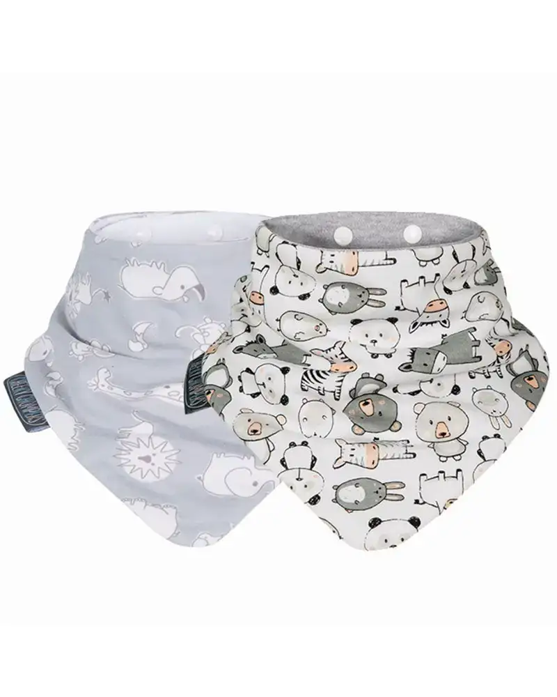 Lot de 2 bavoirs panda pals chewy co neckerbib_1960. DIAYTAR COTE D'IVOIRE - L'Art de Vivre avec Authenticité. Explorez notre gamme de produits artisanaux et découvrez des articles qui apportent une touche unique à votre vie.