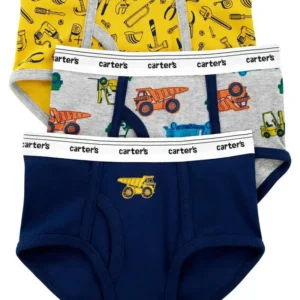 Lot de 3 slips en coton_8999. DIAYTAR COTE D'IVOIRE - Où Chaque Achat Raconte une Histoire. Explorez notre boutique en ligne et créez votre propre narration à travers notre diversité de produits, chacun portant une signification unique.