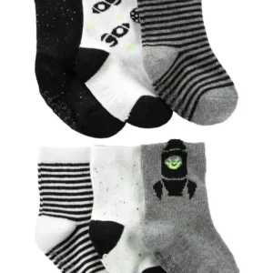 Lot de 6 chaussettes fusee_5257. DIAYTAR COTE D'IVOIRE - Où Chaque Achat Raconte une Histoire. Explorez notre boutique en ligne et créez votre propre narration à travers notre diversité de produits, chacun portant une signification unique.