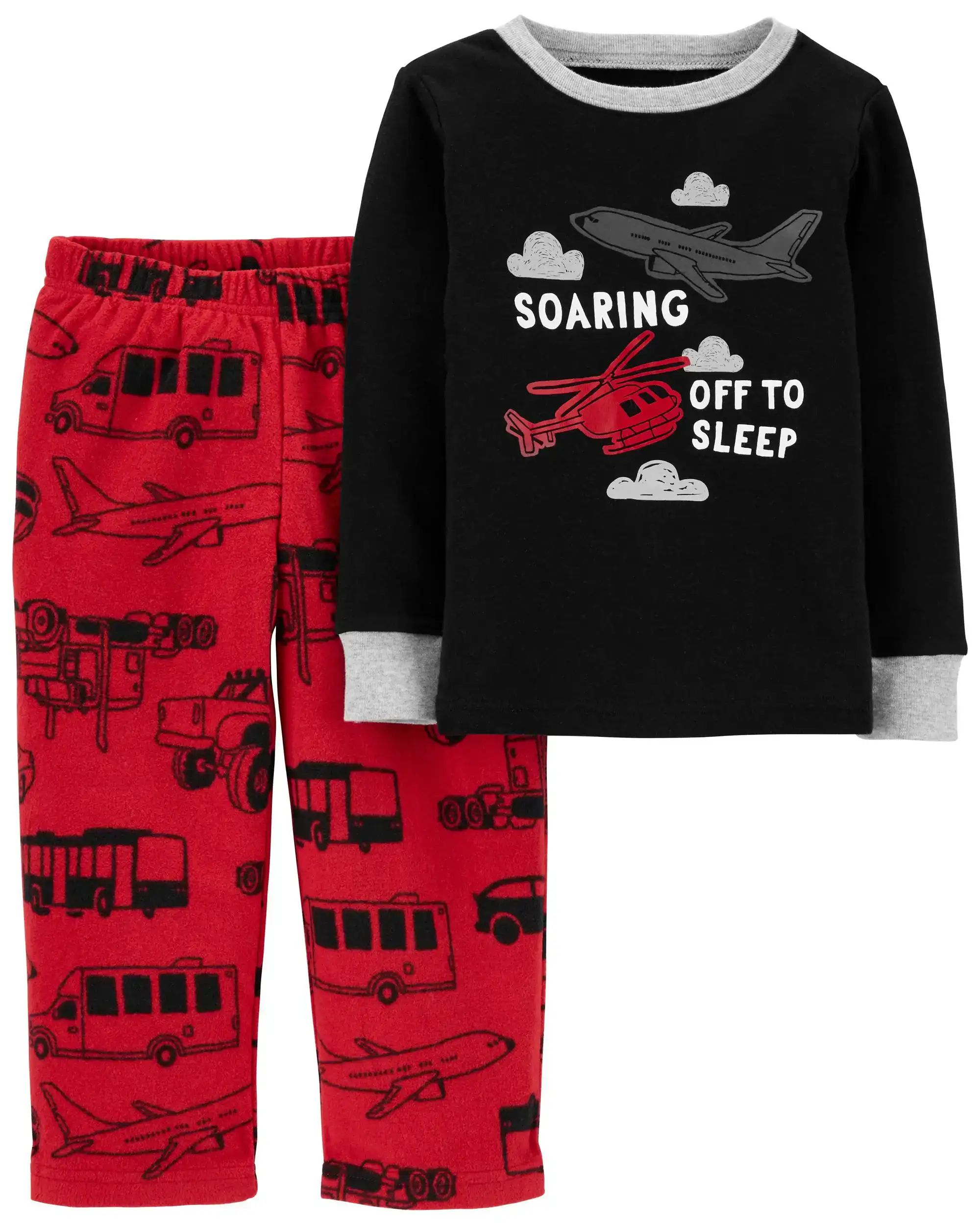 Pyjama 2 pieces en coton polaire helicoptere_1957. DIAYTAR COTE D'IVOIRE - Là où Choisir est une Affirmation de Style. Naviguez à travers notre boutique en ligne et choisissez des produits qui vous distinguent et vous valorisent.