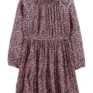 Robe en viscose a fleurs_5925. Entrez dans l'Univers de DIAYTAR COTE D'IVOIRE - Où Choisir est un Voyage. Explorez notre gamme diversifiée et trouvez des articles qui répondent à tous vos besoins et envies.