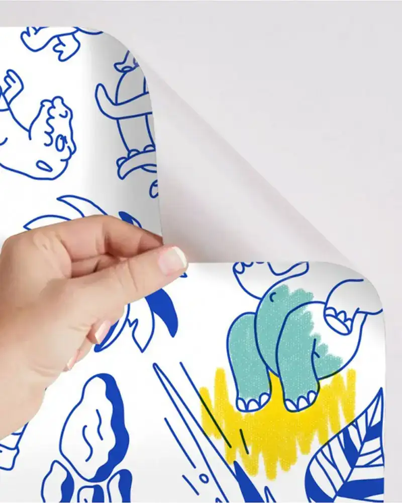Rouleau decoratif a coloriage stick it dinos_9098. DIAYTAR COTE D'IVOIRE - Où Choisir Devient un Plaisir. Découvrez notre boutique en ligne et choisissez parmi une variété de produits qui satisferont tous vos besoins.