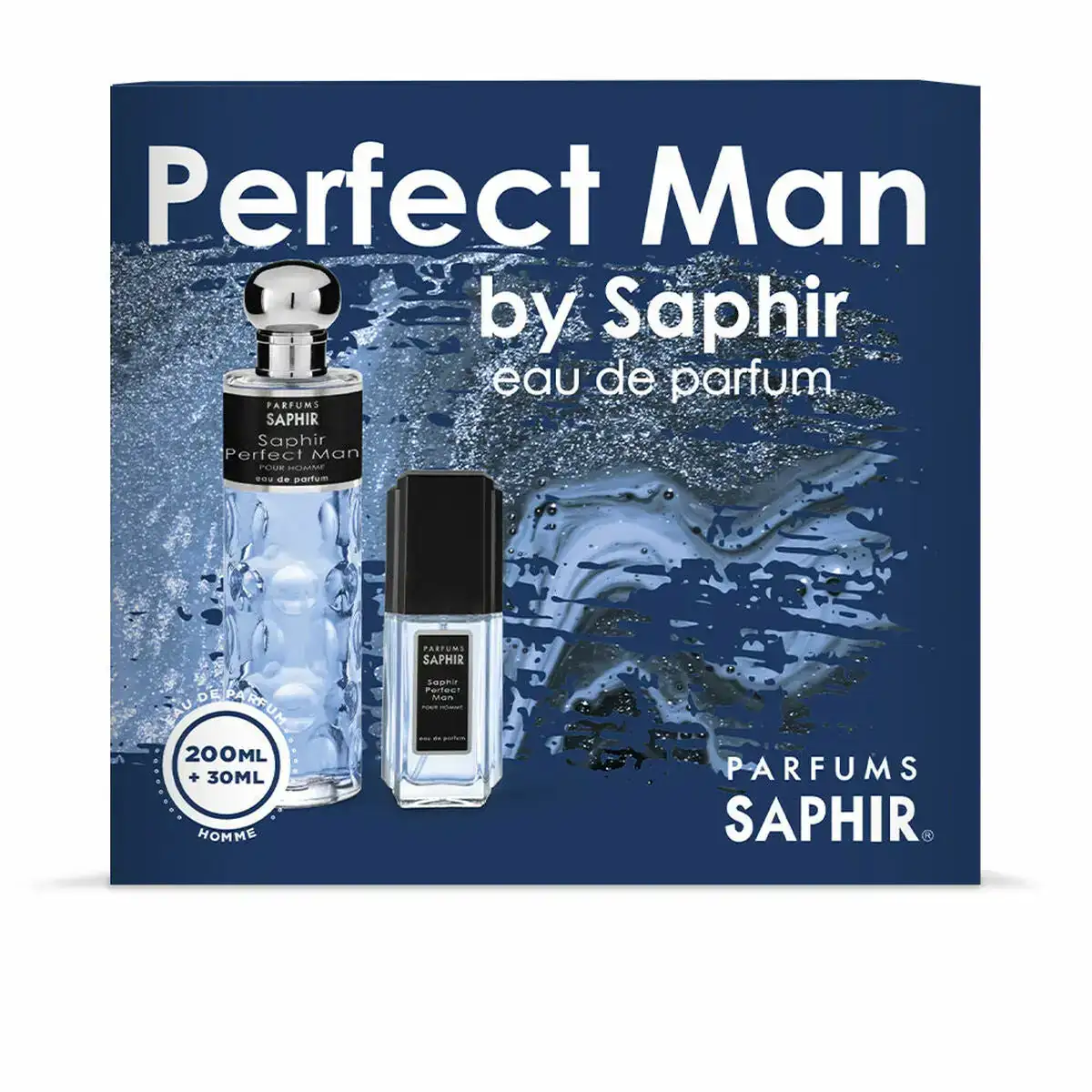 Set de parfum homme saphir parfums perfect man 2 pieces_5667. Bienvenue sur DIAYTAR COTE D'IVOIRE - Où le Shopping est une Affaire Personnelle. Découvrez notre sélection et choisissez des produits qui reflètent votre unicité et votre individualité.