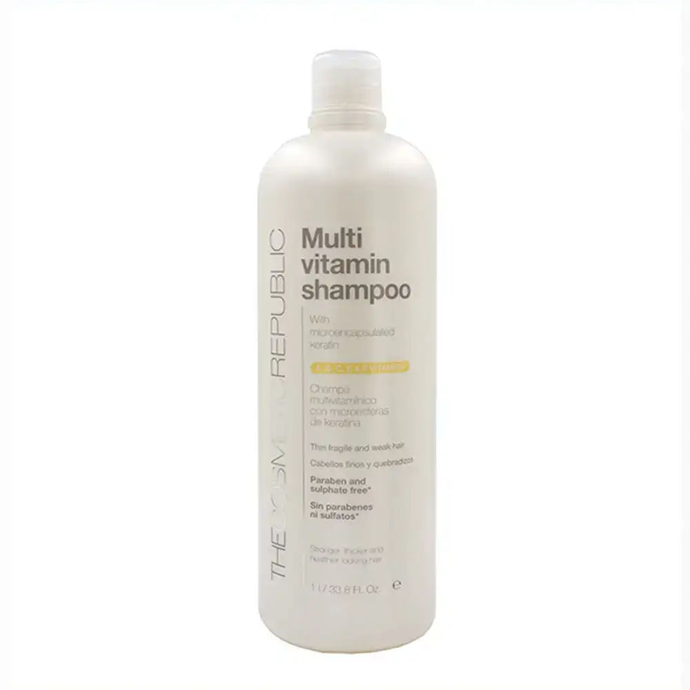 Shampooing the cosmetic republic multi vitamine 1000 ml_4119. DIAYTAR COTE D'IVOIRE - Votre Source d'Inspiration Shopping. Parcourez nos rayons et trouvez des articles qui vous inspirent, que ce soit pour votre style, votre maison ou votre vie quotidienne.
