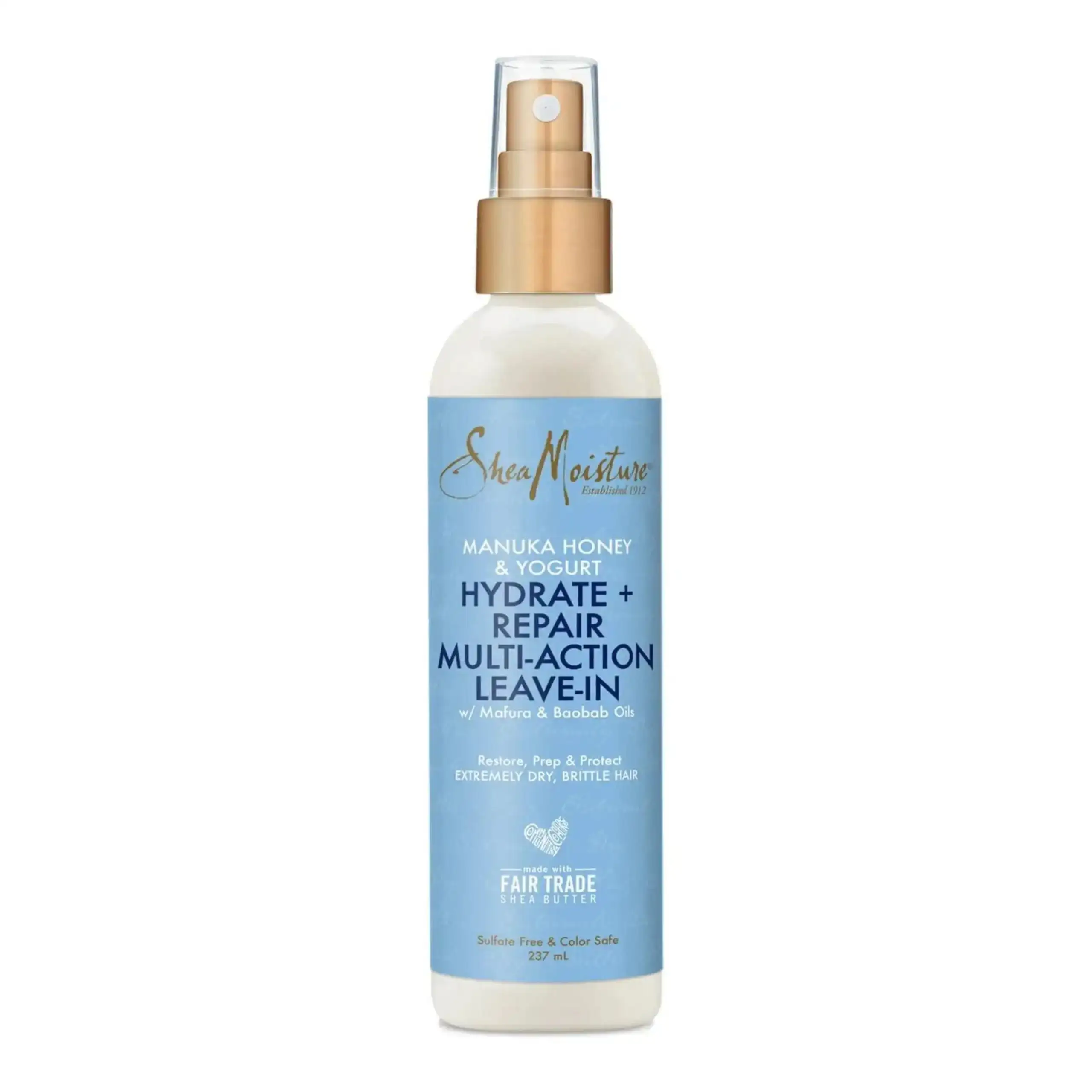 Shea Moisture Manuka Honey & Yogurt Hydrate + Repair Multi-Action Leave-In 237 ml. Boutique de cosmétiques au Côte d'Ivoire