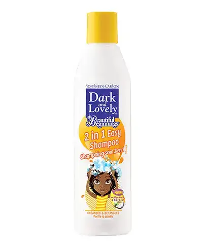 Softsheen carson dark and lovely® beautiful beginnings shampooing facile 2 en 1 250 ml_7308. DIAYTAR COTE D'IVOIRE - Où Chaque Produit est une Histoire à Raconter. Découvrez notre sélection de produits qui vous permettent de créer votre propre récit à travers vos achats.