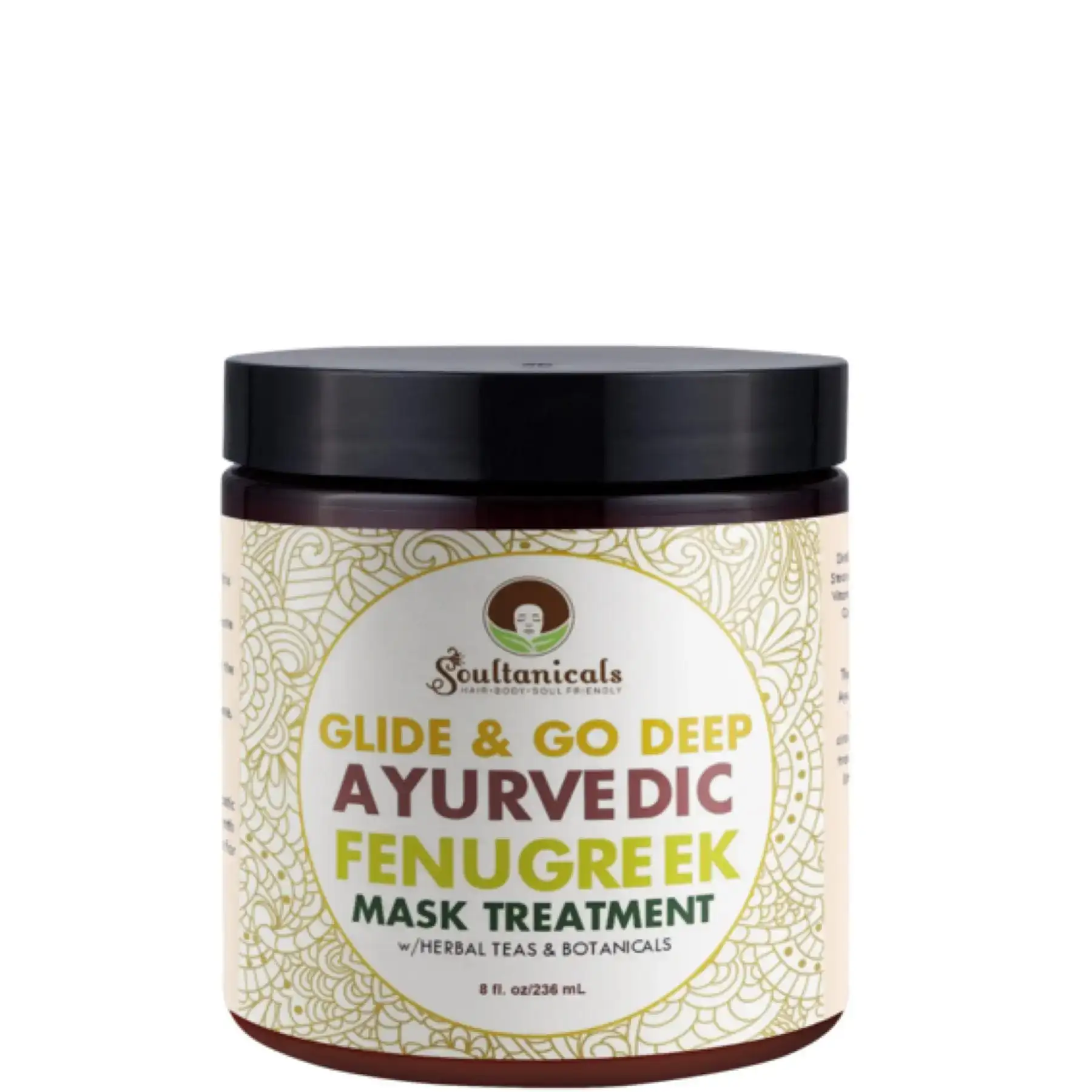 Soultanicals glide go deep ayurvedic fenugrec masque traitement 8oz_1889. DIAYTAR COTE D'IVOIRE - L'Art de Choisir, l'Art de Se Distinquer. Naviguez à travers notre catalogue et choisissez des produits qui ajoutent une note d'élégance à votre style unique.