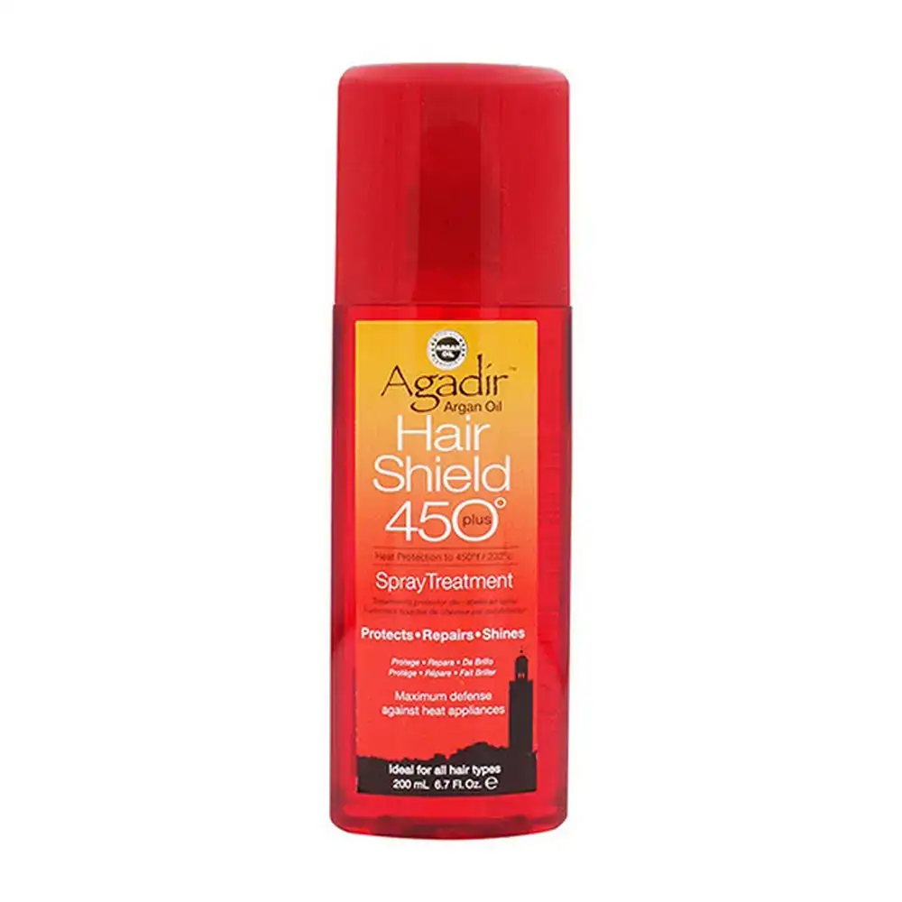Spray brillance pour cheveux agadir bouclier 450º 200 ml_4516. DIAYTAR COTE D'IVOIRE - Où la Qualité et la Diversité Fusionnent. Explorez notre boutique en ligne pour découvrir une gamme variée de produits qui incarnent l'excellence et l'authenticité.