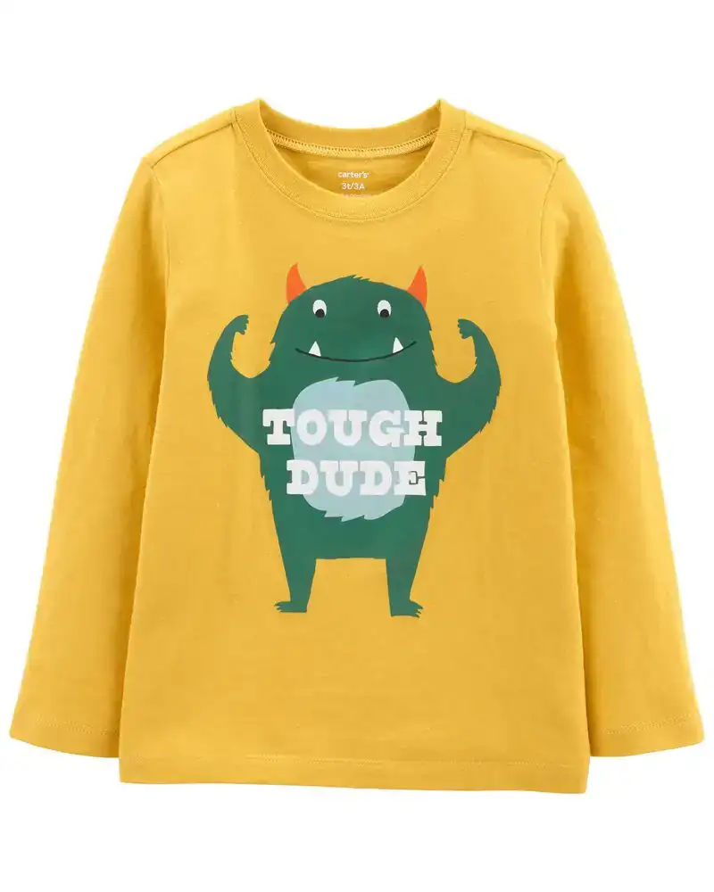 T shirt en jersey monstre_8220. DIAYTAR COTE D'IVOIRE - L'Art de Vivre l'Excellence au Quotidien. Explorez notre gamme et choisissez des produits qui ajoutent une note de prestige à votre vie.