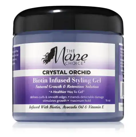 The mane choice crystal orchid gel coiffant infuse a la biotine 16 oz_1195. DIAYTAR COTE D'IVOIRE - L'Art de Vivre le Shopping Inspiré. Parcourez notre catalogue et choisissez des produits qui reflètent votre passion pour la beauté et l'authenticité.