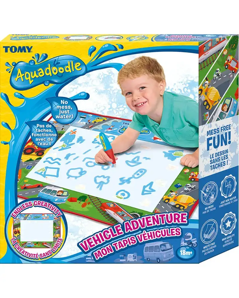 Tomy aquadoodle mon tapis vehicules 18m_8897. DIAYTAR COTE D'IVOIRE - Votre Boutique en Ligne, Votre Histoire. Explorez notre sélection et découvrez des produits qui reflètent votre parcours et vos aspirations, un achat à la fois.