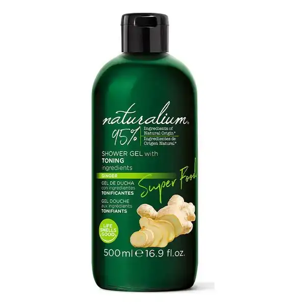 Gel douche super alimentaire gingembre tonifiant naturalium 500 ml_9766. DIAYTAR COTE D'IVOIRE - Où Choisir est un Voyage Cultuel. Explorez notre boutique en ligne et découvrez des produits qui célèbrent la richesse et la diversité culturelle du Côte d'Ivoire.