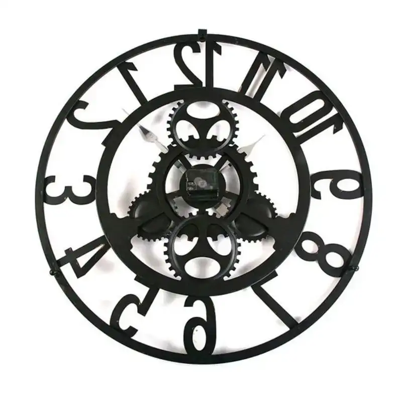 Horloge murale versa metal 45 x 60 x 60 cm_5296. Bienvenue sur DIAYTAR COTE D'IVOIRE - Où l'Élégance Rencontrer la Tradition. Explorez notre gamme variée et trouvez des articles qui marient le chic moderne au charme ancestral.