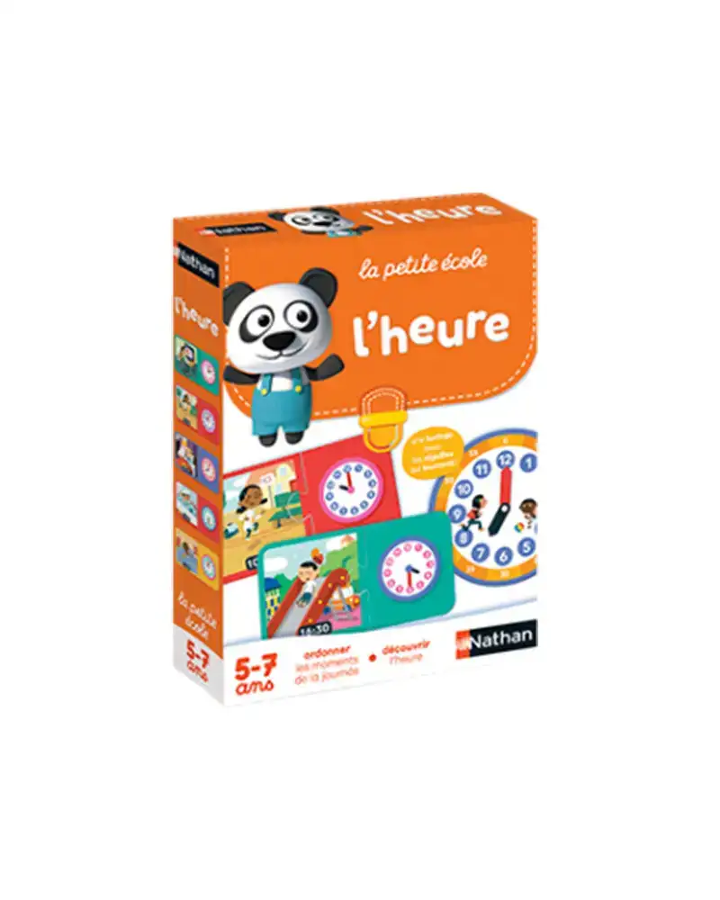 La petite ecole l heure nathan 5ans_7979. Bienvenue chez DIAYTAR COTE D'IVOIRE - Où le Shopping Devient un Voyage. Explorez notre plateforme pour dénicher des produits uniques, racontant l'histoire et l'âme du Côte d'Ivoire.