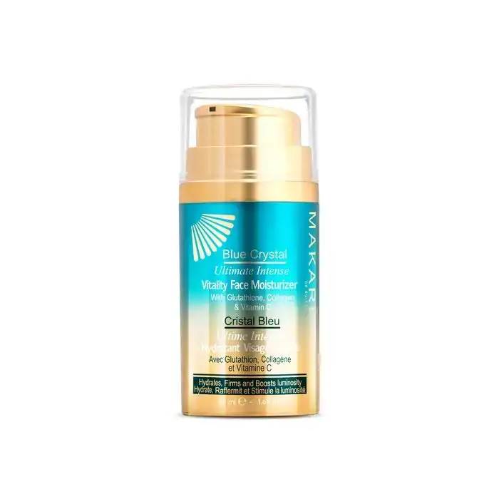 Makari blue crystal hydratant visage vitalite 50ml_3457. DIAYTAR COTE D'IVOIRE - L'Art de Choisir, l'Art de S'émerveiller. Explorez notre gamme de produits et laissez-vous émerveiller par des créations authentiques et des designs modernes.