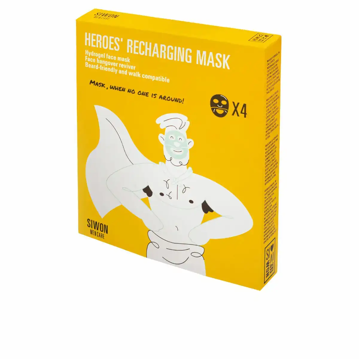 Masque facial hydratant siwon heroes recharging hydrogel 4 x 30 g_8632. Découvrez DIAYTAR COTE D'IVOIRE - Votre Destination de Shopping Inspirée. Naviguez à travers nos offres variées et trouvez des articles qui reflètent votre personnalité et vos goûts.