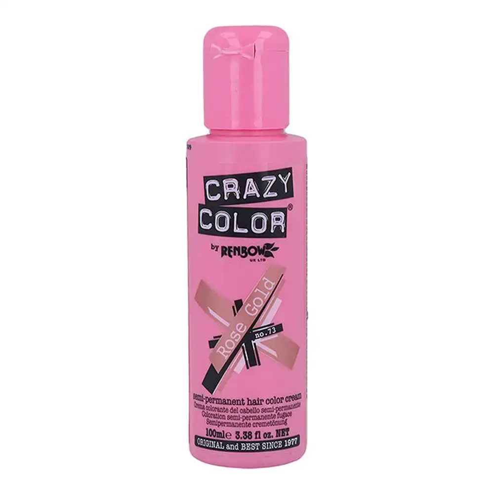 Teinture permanente or rose crazy color no 73 100 ml_6741. DIAYTAR COTE D'IVOIRE - Votre Source de Trouvailles uniques. Naviguez à travers notre catalogue et trouvez des articles qui vous distinguent et reflètent votre unicité.