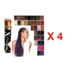 4 paquets meches extensions cheveux synthetiques_5165. DIAYTAR COTE D'IVOIRE - Votre Passage vers le Chic et l'Élégance. Naviguez à travers notre boutique en ligne pour trouver des produits qui ajoutent une touche sophistiquée à votre style.