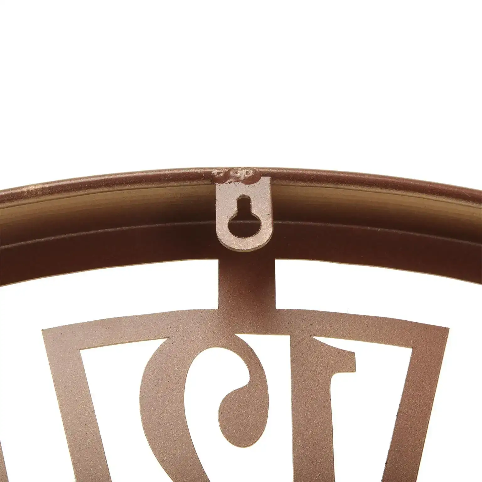 Horloge murale versa metal dore 60 x 60 x 5 cm_7099. Bienvenue chez DIAYTAR COTE D'IVOIRE - Là où les Désirs Prendent Vie. Explorez notre boutique en ligne et laissez-vous séduire par des articles qui font écho à vos aspirations et à votre style unique.