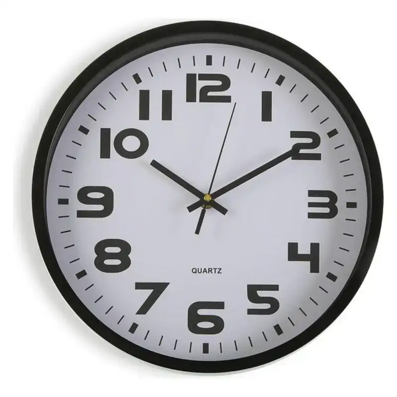 Horloge murale versa plastique 42 x 305 x 305 cm_5480. DIAYTAR COTE D'IVOIRE - Votre Destination de Shopping Authentique au Côte d'Ivoire. Plongez dans notre boutique en ligne pour découvrir des produits qui célèbrent la riche culture et l'artisanat du pays.