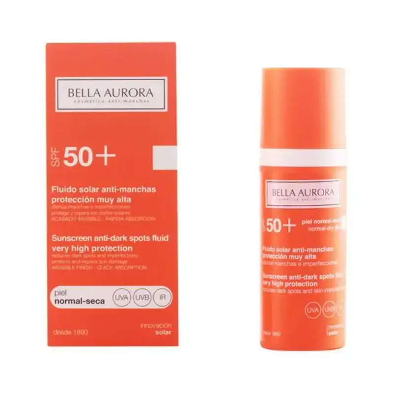 Lait solaire anti taches bella aurora peau normale peau seche spf 50plus 50 ml_7858. DIAYTAR COTE D'IVOIRE - L'Art de Choisir, l'Art de S'émerveiller. Explorez notre gamme de produits et laissez-vous émerveiller par des créations authentiques et des designs modernes.