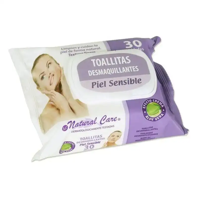 Lingettes demaquillantes natural care 30 uds_5828. DIAYTAR COTE D'IVOIRE - Là où la Qualité est Non Négociable. Parcourez notre boutique en ligne pour découvrir des produits qui incarnent le raffinement et l'excellence du Côte d'Ivoire.