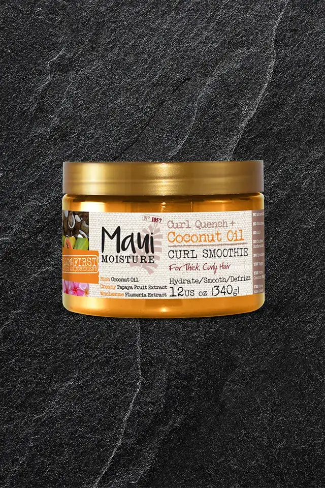 Maui moisture curl quench huile de coco curl smoothie 12oz_4419. DIAYTAR COTE D'IVOIRE - Là où la Diversité Rencontre la Qualité. Parcourez notre gamme complète et trouvez des produits qui incarnent la richesse et l'unicité du Côte d'Ivoire.