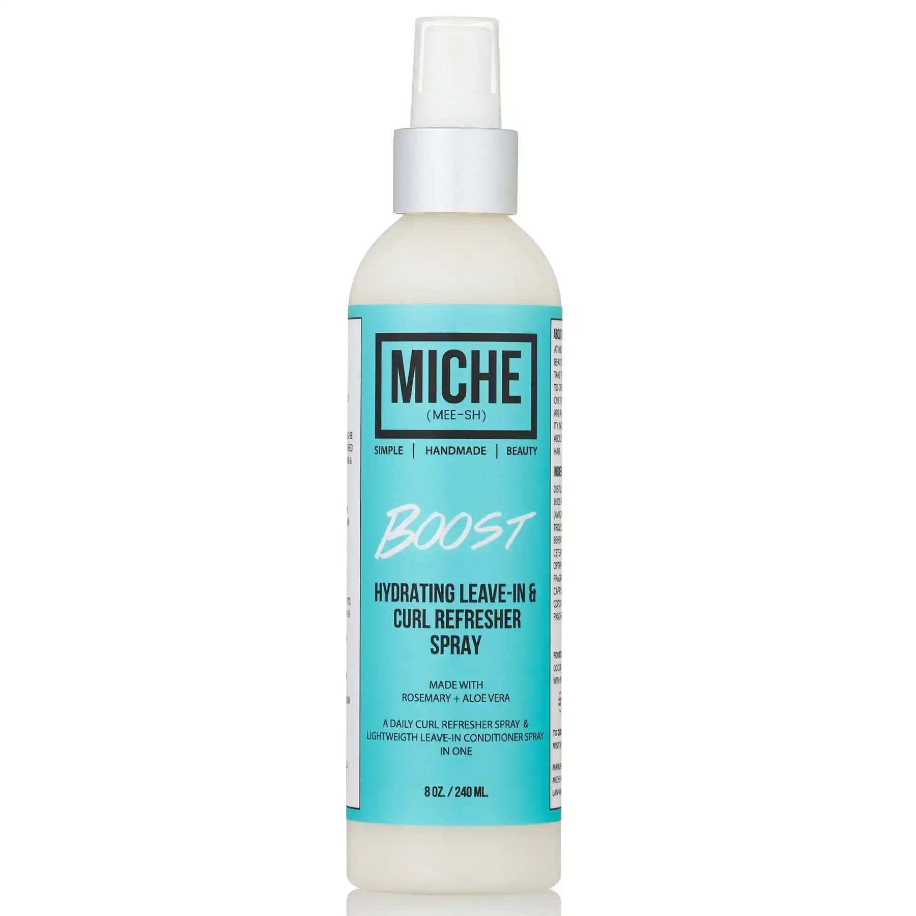 Miche beauty boost rafraichisseur hydratant pour boucles et spray sans rincage 8 oz_7826. Bienvenue sur DIAYTAR COTE D'IVOIRE - Où Choisir est un Voyage Passionnant. Plongez dans notre catalogue et trouvez des produits qui révèlent la diversité et la beauté du Côte d'Ivoire.