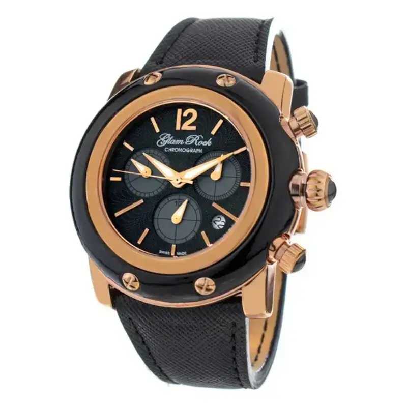 Montre femme glam rock gr10143 o 46 mm_5707. Entrez dans l'Univers de DIAYTAR COTE D'IVOIRE - Où Chaque Produit a son Histoire. Explorez notre catalogue et découvrez des trésors qui racontent la riche culture du Côte d'Ivoire.