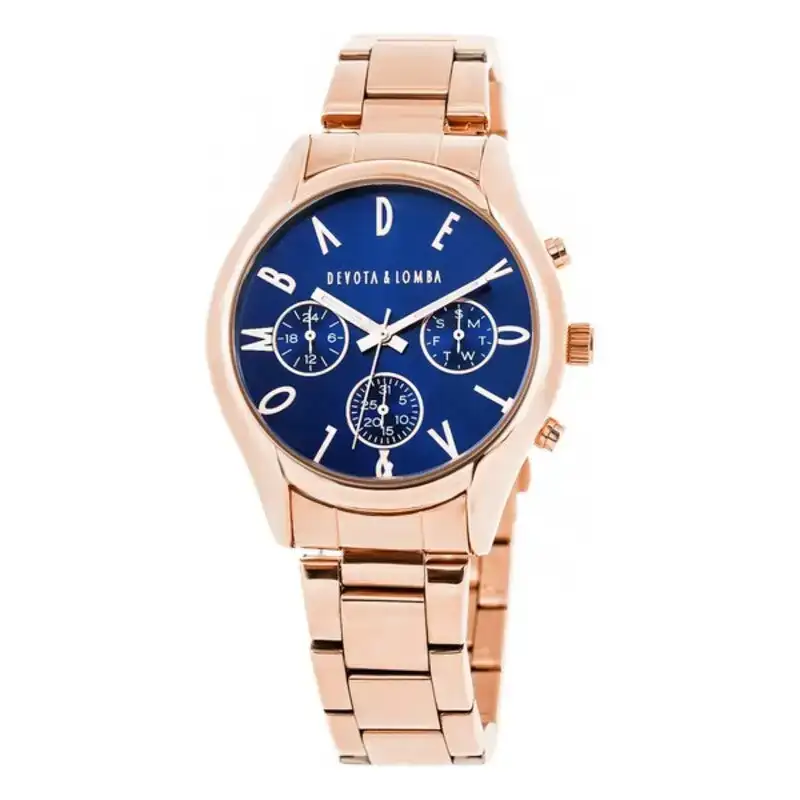 Montre homme devota et lomba dl002umf 03marine o 41 mm_8828. DIAYTAR COTE D'IVOIRE - Là où Choisir est une Célébration de l'Artisanat. Explorez notre gamme variée et choisissez des produits qui incarnent la tradition et le talent des artisans du Côte d'Ivoire.
