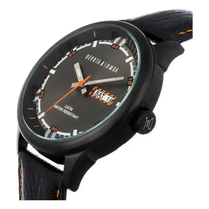 Montre homme devota et lomba dl010m 04bkblack o 41 mm_8257. DIAYTAR COTE D'IVOIRE - Où Choisir est un Plaisir Responsable. Explorez notre boutique en ligne et adoptez des produits qui reflètent notre engagement envers la durabilité.