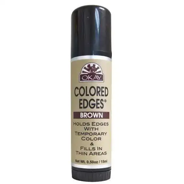 Okay coloured edges baton de couleur temporaire 05 oz marron_1537. DIAYTAR COTE D'IVOIRE - L'Art de Choisir, l'Art de S'émerveiller. Explorez notre gamme de produits et laissez-vous émerveiller par des créations authentiques et des designs modernes.