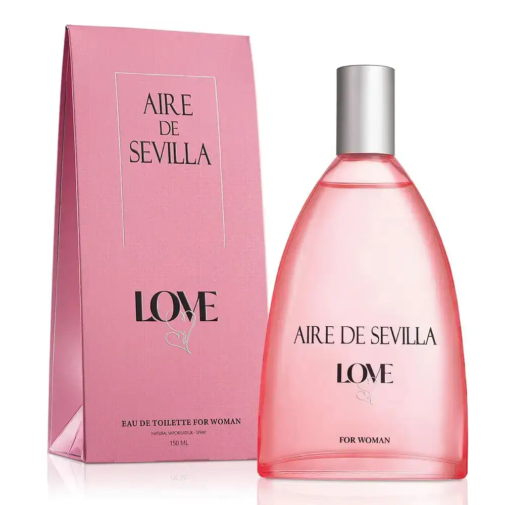 Parfum femme aire sevilla love edt 150 ml_2382. Bienvenue chez DIAYTAR COTE D'IVOIRE - Où Choisir est un Voyage. Plongez dans notre plateforme en ligne pour trouver des produits qui ajoutent de la couleur et de la texture à votre quotidien.