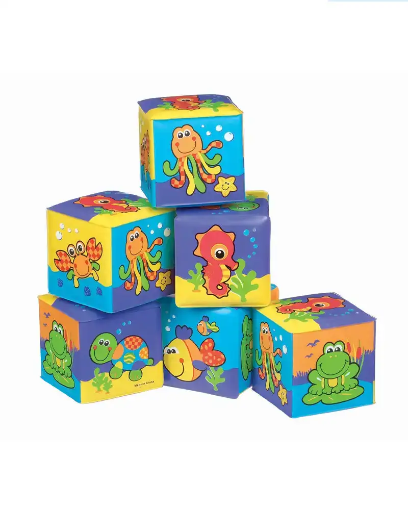 Playgro lot de 6 blocs de bain 6m_7658. DIAYTAR COTE D'IVOIRE - Votre Destination pour un Shopping Inoubliable. Naviguez à travers notre catalogue et choisissez des produits qui vous marquent par leur originalité.