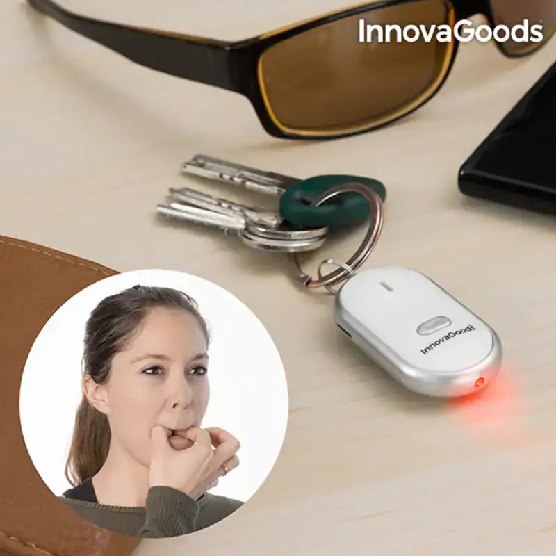 Porte cles led innovagoods_1396. DIAYTAR COTE D'IVOIRE - Votre Destination Shopping de Choix. Explorez notre boutique en ligne et découvrez des trésors qui reflètent votre style et votre passion pour l'authenticité.