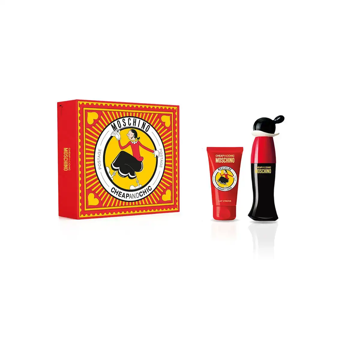 Set de parfum femme moschino cheap and chic 2 pieces_6734. Entrez dans l'Univers de DIAYTAR COTE D'IVOIRE - Où le Shopping Devient une Découverte. Explorez nos rayons et dénichez des trésors qui illuminent votre quotidien.