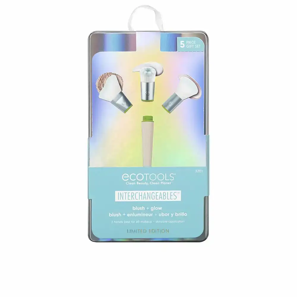 Set de pinceaux maquillage ecotools interchangeables blush plus glow 5 pcs_7865. DIAYTAR COTE D'IVOIRE - Là où Vos Rêves Prendent Forme. Plongez dans notre catalogue diversifié et trouvez des produits qui enrichiront votre quotidien, du pratique à l'exceptionnel.