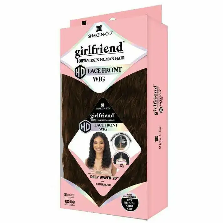 Shakengo girlfriend 100 virgin human hair lace front wig deep waver 20_3438. DIAYTAR COTE D'IVOIRE - Où le Shopping Devient une Aventure Culturelle. Plongez dans notre univers de produits qui célèbrent l'héritage et l'artisanat du Côte d'Ivoire.