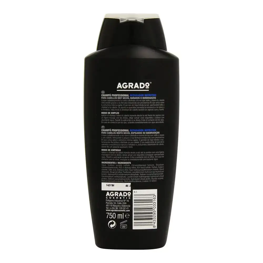 Shampooing reparateur agrado 750 ml_8681. Bienvenue chez DIAYTAR COTE D'IVOIRE - Où Votre Shopping Prend Vie. Découvrez notre univers et dénichez des trésors qui ajoutent de la couleur à votre quotidien.