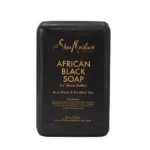 Shea moisture african black soap bar_5130. DIAYTAR COTE D'IVOIRE - Là où Chaque Produit a son Histoire. Découvrez notre gamme de produits, chacun portant en lui le récit de l'artisanat et de la passion, pour vous offrir une expérience de shopping authentique.