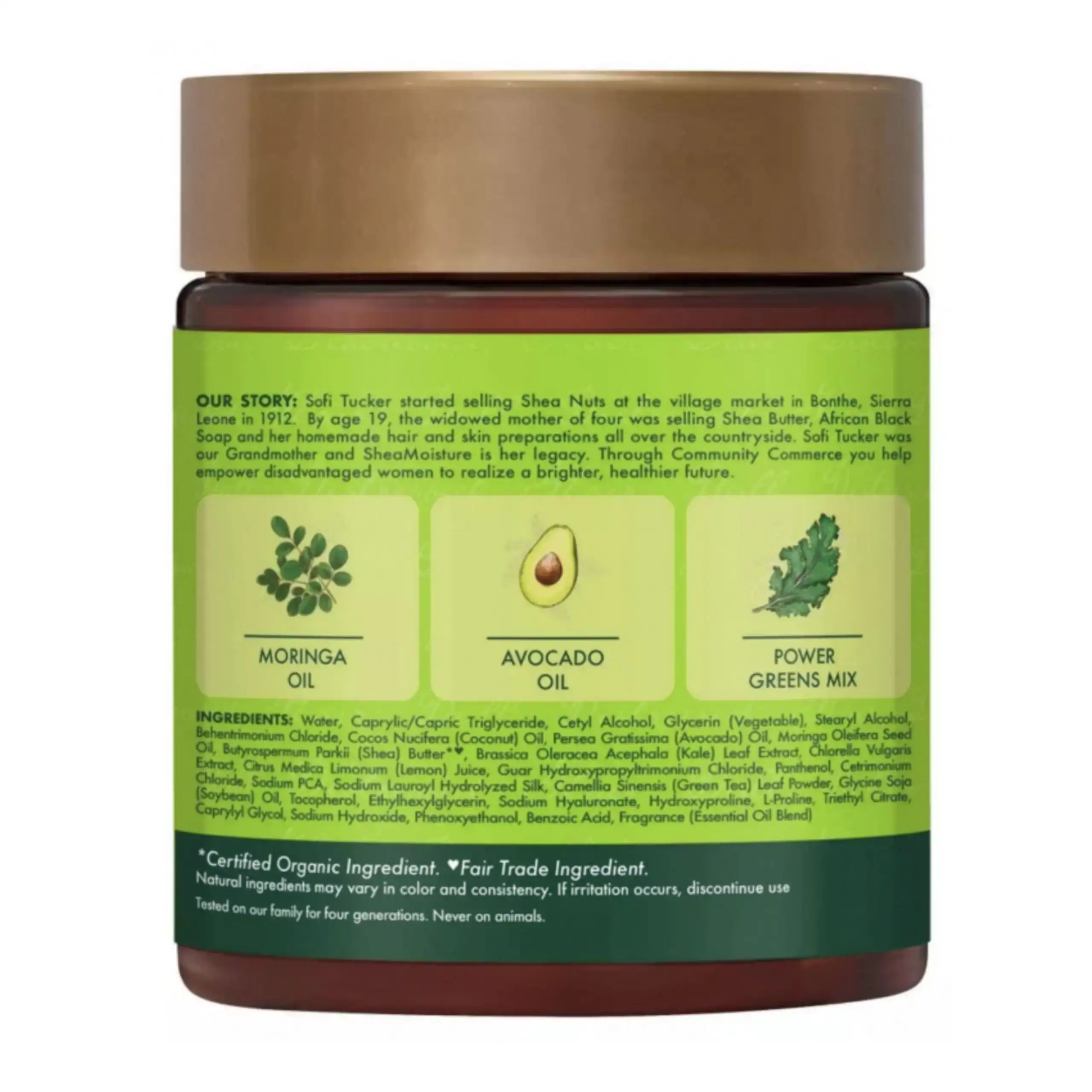 Shea moisture moringa avocado power greens reconstructor 237 ml_6316. Plongez dans le Monde de DIAYTAR COTE D'IVOIRE - Où Chaque Article Raconte une Histoire. Explorez notre vaste assortiment et choisissez des produits qui vous parlent et reflètent votre style unique.