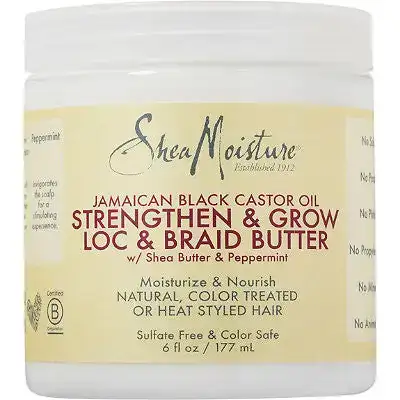 Sheamoisture huile de ricin noire jamaicaine renforcer et cultiver loc braid butter 6 oz_9337. DIAYTAR COTE D'IVOIRE - Où Choisir est un Acte de Création. Naviguez à travers notre plateforme et choisissez des produits qui complètent votre histoire personnelle.
