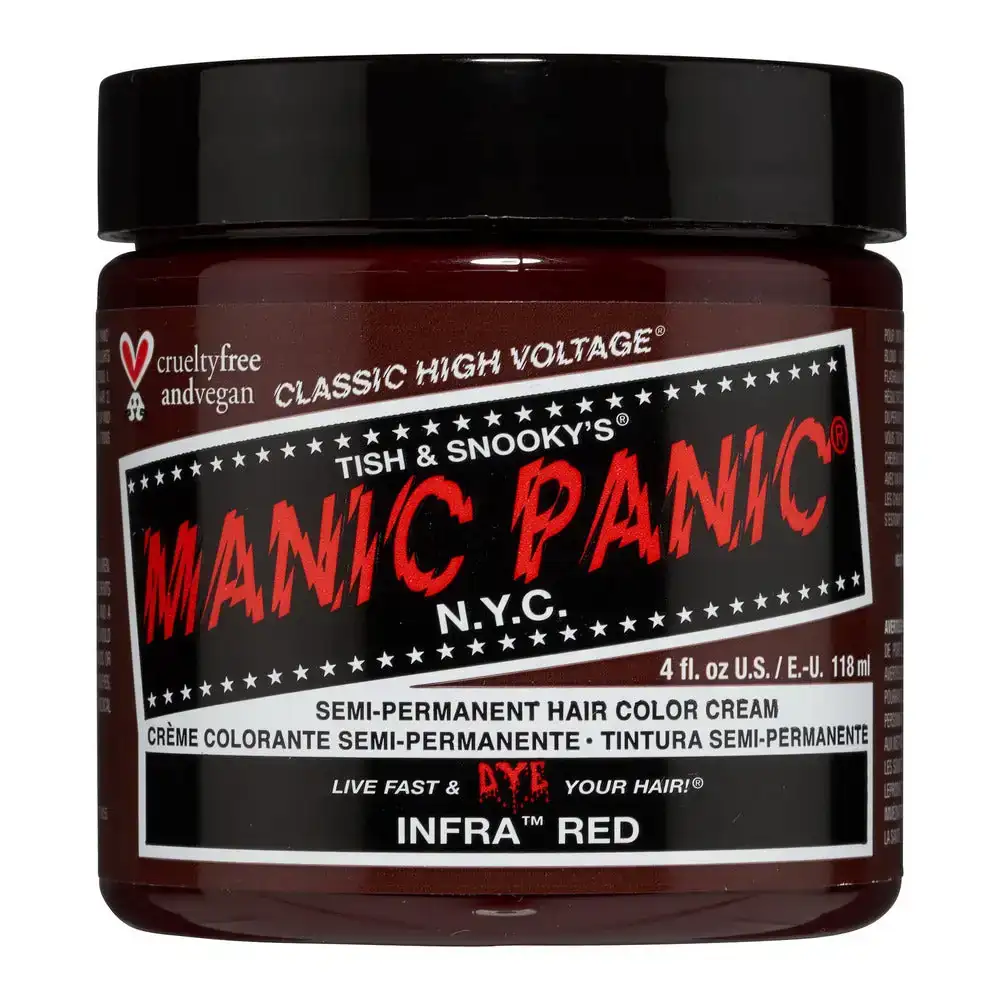 Teinture permanente classique manic panic hcr 11016 infra rouge 118 ml_1598. DIAYTAR COTE D'IVOIRE - L'Art de Choisir, l'Art de S'émerveiller. Explorez notre gamme de produits et laissez-vous émerveiller par des créations authentiques et des designs modernes.