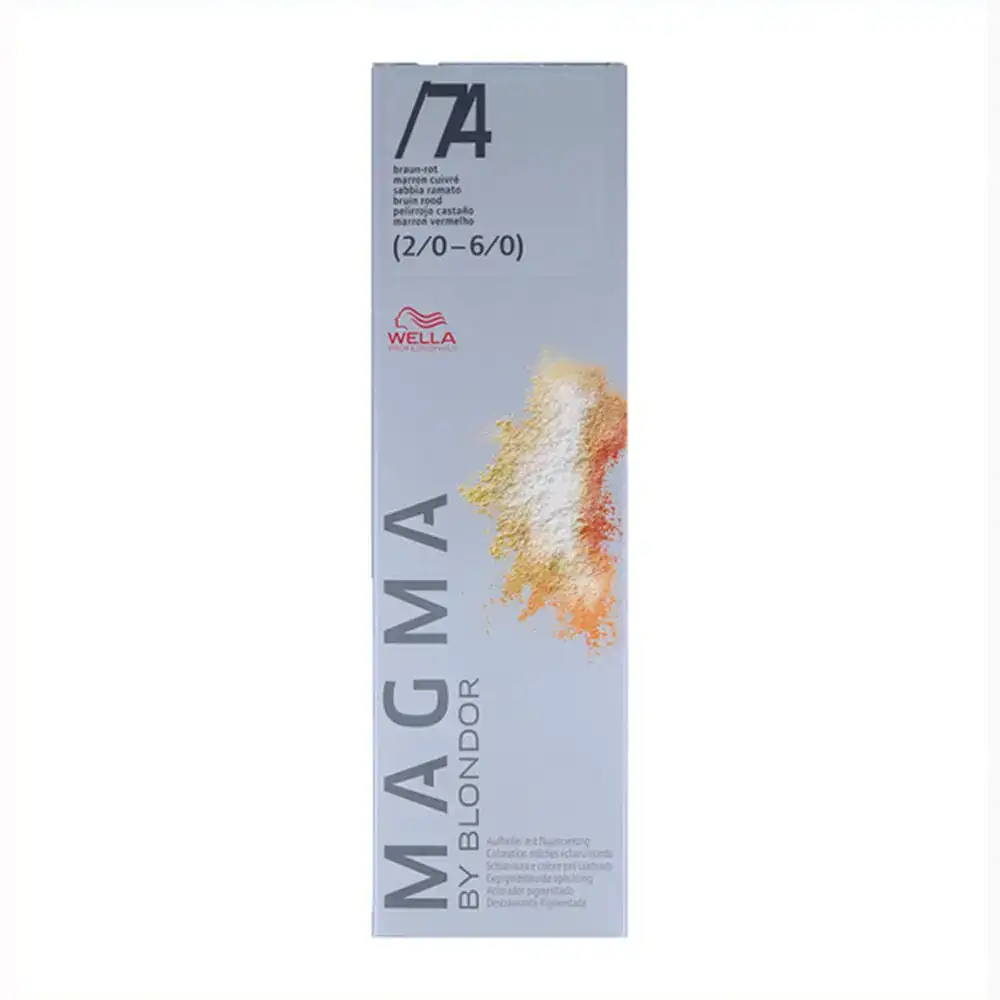 Teinture permanente wella magma 74 120 g_5096. Bienvenue chez DIAYTAR COTE D'IVOIRE - Où Chaque Objet a son Histoire. Découvrez notre sélection méticuleuse et choisissez des articles qui racontent l'âme du Côte d'Ivoire.