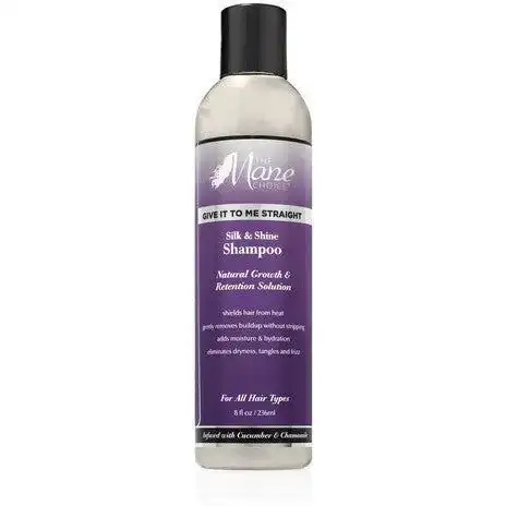 The mane choice shampooing droit soie et brillance give it to me 8 oz_8859. DIAYTAR COTE D'IVOIRE - Votre Destinée Shopping Personnalisée. Plongez dans notre boutique en ligne et créez votre propre expérience de shopping en choisissant parmi nos produits variés.