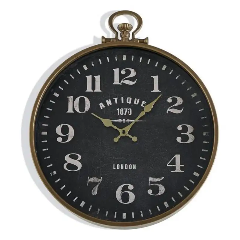 Horloge murale versa antiques metal mdf bois 6 x 495 x 40 cm_8065. DIAYTAR COTE D'IVOIRE - Votre Source d'Inspiration Shopping. Parcourez nos rayons et trouvez des articles qui vous inspirent, que ce soit pour votre style, votre maison ou votre vie quotidienne.